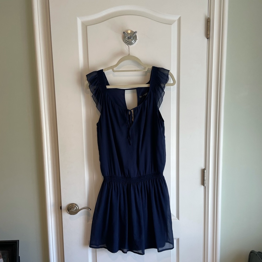 Zara Navy Blue Dress